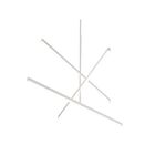 Kuzco Lighting CH10356-WH Vega 72W Blanc LED Lustre