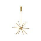 Kuzco Lighting CH14232-BG Sirius 65W Or brossé LED Lustre