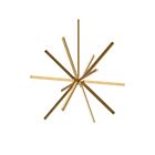 Kuzco Lighting CH14348-BG-UNV-010 Sirius 48W Or brossé LED Lustre