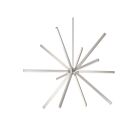 Kuzco Lighting CH14356-BN-UNV Sirius 67W Nickel brossé LED Lustre