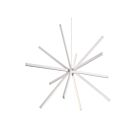 Kuzco Lighting CH14356-WH Sirius 67W Blanc LED Lustre