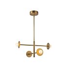Kuzco Lighting CH15504-BG-UNV Elixir 13W Or brossé LED Lustre