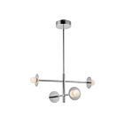 Kuzco Lighting CH15504-CH-UNV Elixir 13W Chrome LED Lustre