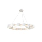 Kuzco Lighting CH18035-AW Nami 39W Blanc antique LED Lustre