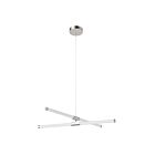 Kuzco Lighting CH18537-BN Akari 48W Nickel brossé LED Lustre