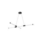 Kuzco Lighting CH18548-BK-UNV-010 Akari 60W Noir LED Lustre