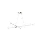 Kuzco Lighting CH18548-BN-UNV-010 Akari 60W Nickel brossé LED Lustre