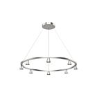 Kuzco Lighting CH19933-BN Dune 41W Nickel brossé LED Lustre
