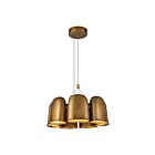 Kuzco Lighting CH21120-VB-UNV Bell 40W Laiton vieilli LED Lustre