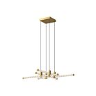 Kuzco Lighting CH23534-BG Blade 29W Or brossé LED Lustre