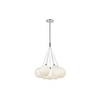 Kuzco Lighting CH3117-OP Bolla 20W Verre opale LED Lustre