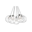 Chandelier LED à tige Kuzco Lighting Bolla CH3117 18W chrome