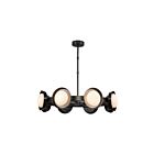 Kuzco Lighting CH320837UB-UNV Alonso 30W Bronze urbain LED Lustre