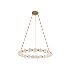 Kuzco Lighting CH321041NB-UNV-010 Marni 105W Laiton naturel LED Lustre