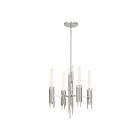Kuzco Lighting CH335019PN Torres 4-Luminaires 240W Nickel poli Lustre