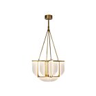 Kuzco Lighting CH336830VB-UNV Anders 74W Laiton vieilli LED Lustre
