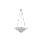 Kuzco Lighting CH352323AW Martine 3-Luminaires 180W Blanc antique Lustre