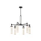 Kuzco Lighting CH355632UBGO Wynwood 6-Luminaires 360W Bronze urbain et opale lustré Lustre