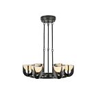 Kuzco Lighting CH362627UBAR-UNV Colette 37W Bronze urbain et albâtre LED Lustre