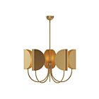 Kuzco Lighting CH450732AG Seno 5-Luminaires 300W Or vieilli Lustre