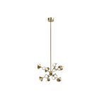 Kuzco Lighting CH50825-BG Geode 62W Or brossé LED Lustre