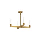 Kuzco Lighting CH607225AG Claire 4-Luminaires 240W Or vieilli Lustre