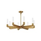 Kuzco Lighting CH607232AG Claire 8-Luminaires 480W Or vieilli Lustre