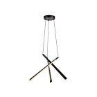 Kuzco Lighting CH68127-UB-UNV Lex 41W Bronze urbain LED Lustre