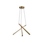 Kuzco Lighting CH68127-VB-UNV Lex 41W Laiton vieilli LED Lustre