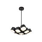Kuzco Lighting CH73418-BK-UNV Arena 80W Noir LED Lustre