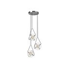 Kuzco Lighting CH76718-CH Aries 29W Chrome LED Lustre