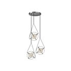 Kuzco Lighting CH76728-CH Aries 37W Chrome LED Lustre