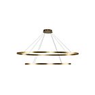 Kuzco Lighting CH79253-BG Ovale 72W Or brossé LED Lustre