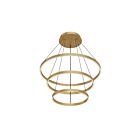 Kuzco Lighting CH87332-BG Cerchio 150W Or brossé LED Lustre