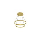Kuzco Lighting CH87824-BG Cerchio 113W Or brossé LED Lustre