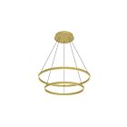 Kuzco Lighting CH87832-BG Cerchio 138W Or brossé LED Lustre