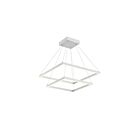 Kuzco Lighting CH88224-WH Piazza 87W Blanc LED Lustre