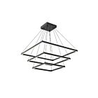 Kuzco Lighting CH88332-BK-UNV-010 Piazza 149W Noir LED Lustre