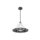 Kuzco Lighting CH90833-BK-UNV-010 Maestro 86W Noir LED Lustre