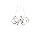 Kuzco Lighting CH93824-AS Synergy 78W Argent antique LED Lustre