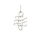 Kuzco Lighting CH93941-AS Synergy 200W Argent antique LED Lustre