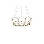 Kuzco Lighting CH94829-AN Oros 100W Laiton antique LED Lustre