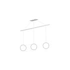 Kuzco Lighting CNL3AC-WH Système de canopée à suspension linéaire Marquee de 47 po