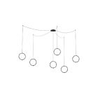 Kuzco Lighting CNM13AC-GH Système de canopée à suspension multiple Marquee de 120 po