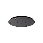 Kuzco Lighting CNP09AC-BC Canopy Chrome noir Baldaquin pour suspension