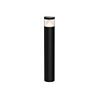 Kuzco Lighting EB49740-BK-UNV Hanover 24W Noir LED Borne d'éclairage 3000K