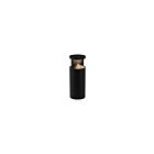 Kuzco Lighting EB83317-BK-UNV Dover 24W Noir LED Borne d'éclairage 3000K