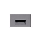 Kuzco Lighting ER3003-GY-12V Sonic 4W Gris LED Éclairage d'escalier 3000K