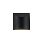 Kuzco Lighting EW46308-BK-UNV-3CCT Lenox 20W Noir LED Appliques murales d'intérieur