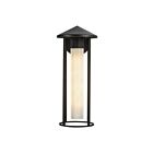 Kuzco Lighting EW526318BKGO Tenko 1-lumière 60W Noir et verre opale brillant Appliques murales d'intérieur